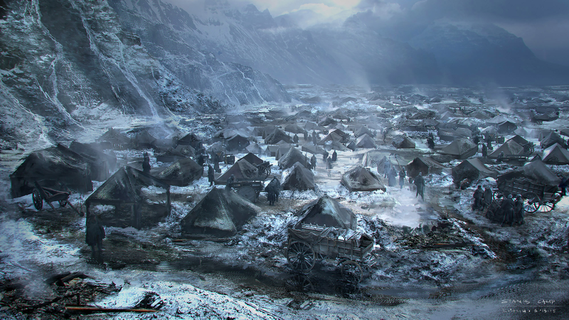 Illustration for article titled Concept Art Of The Most Amazing Image From Last Night's Game Of Thrones